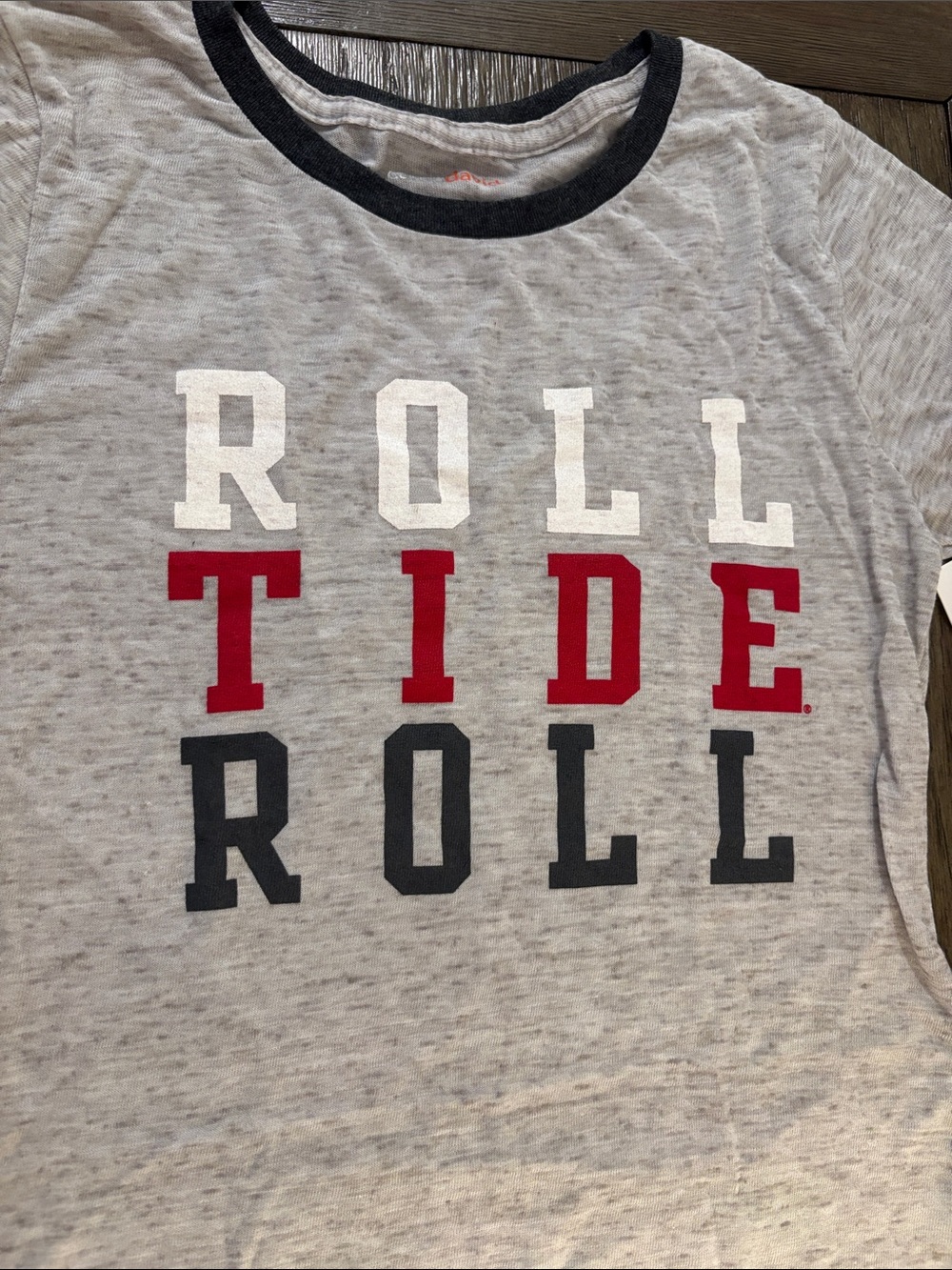 NWT [Camp David] Alabama Crimson Tide NCAA Roll Tide Short-Sleeve Shirt Womens L - Picture 4 of 9